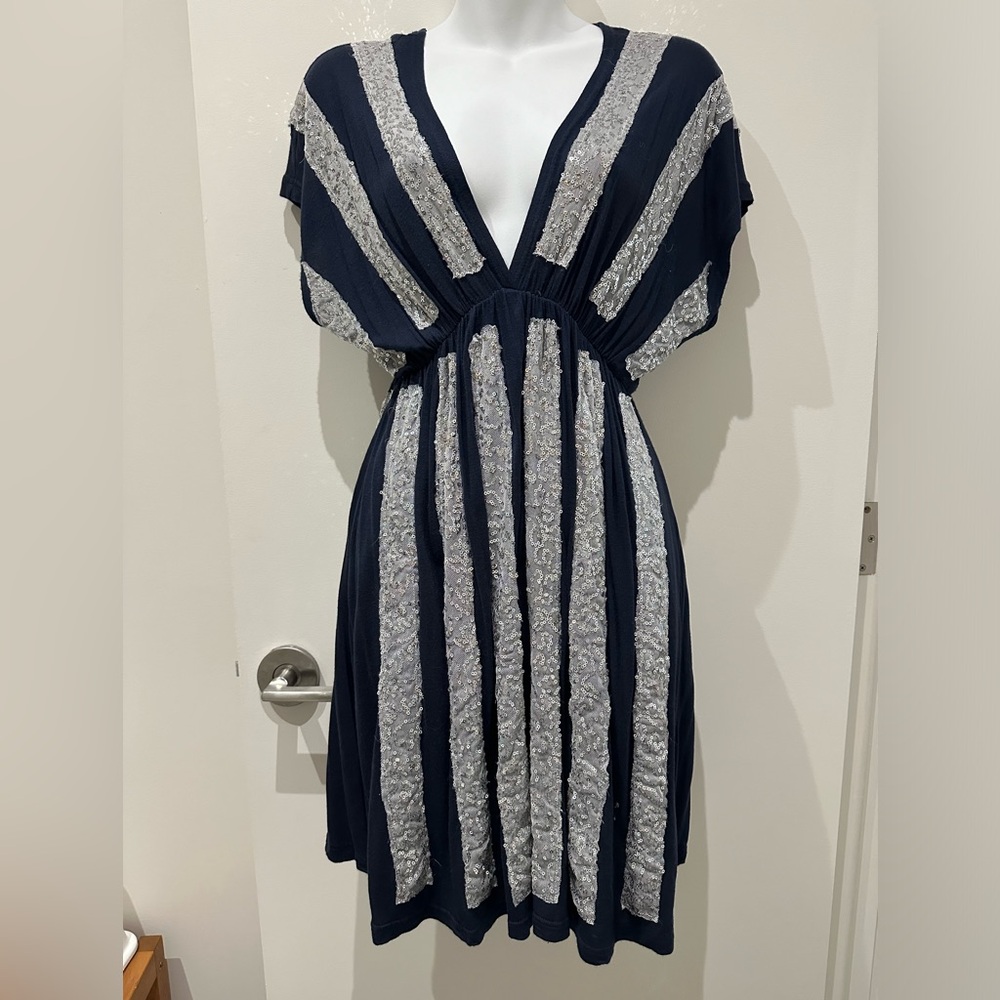 G-lish blue & sequence dress